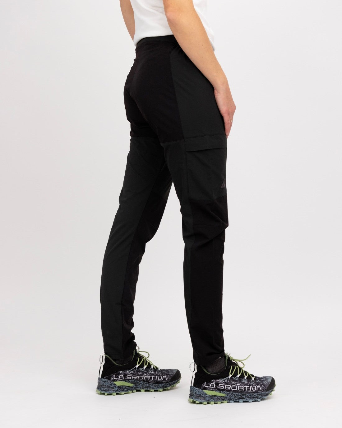 Dámske turistické nohavice Trek Black