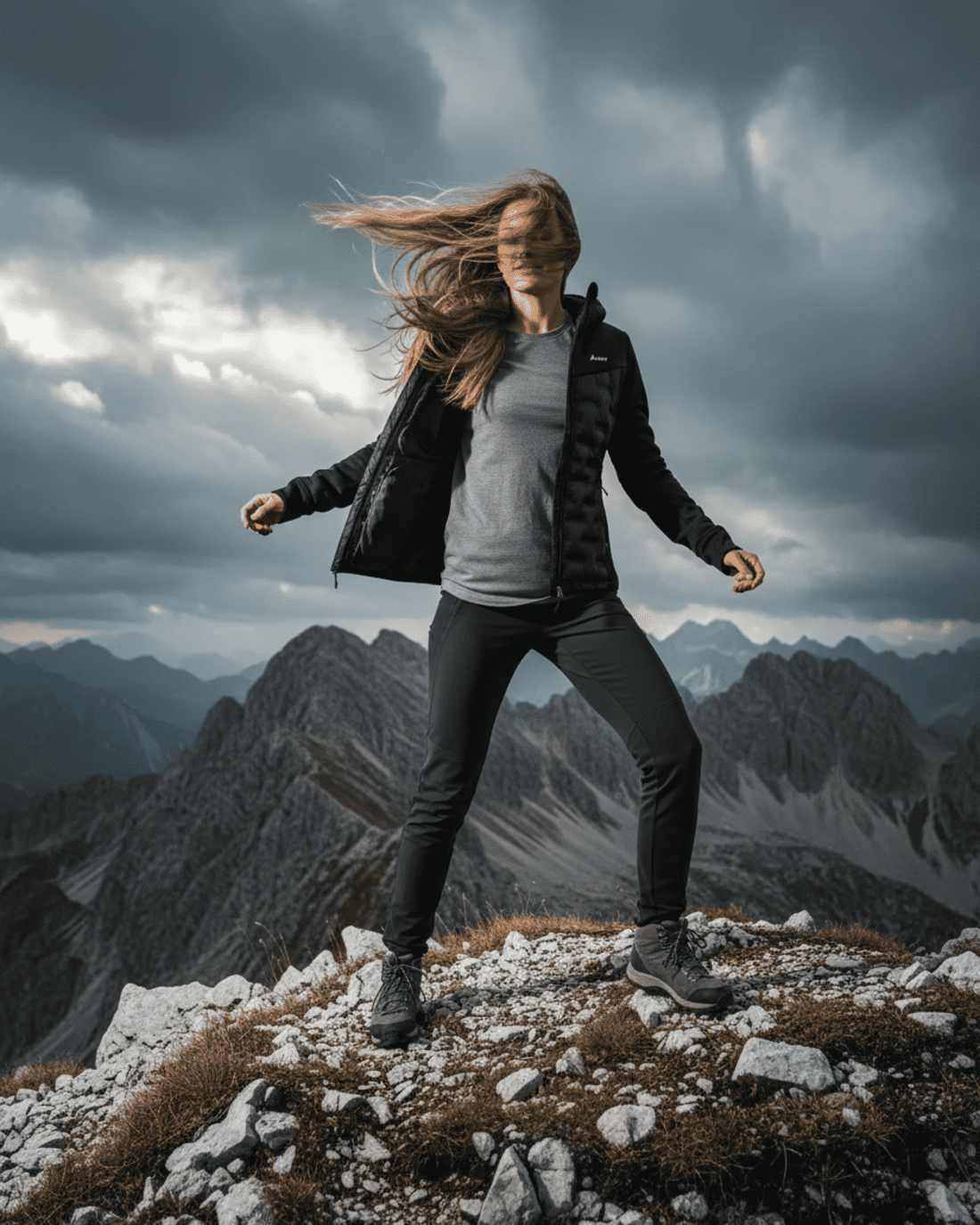 Dámska bunda Primaloft Liora Black